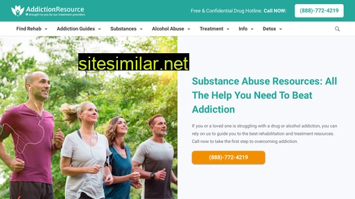 addictionresource.com alternative sites