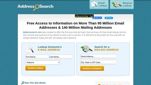 addresssearch.com alternative sites