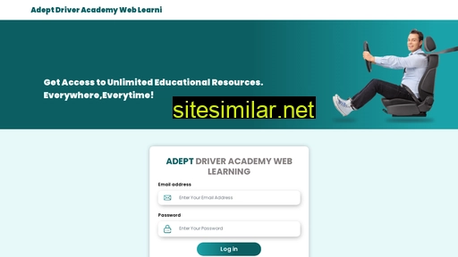 Adeptdriveracademyweblearning similar sites