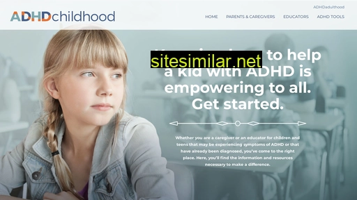 adhdchildhood.com alternative sites