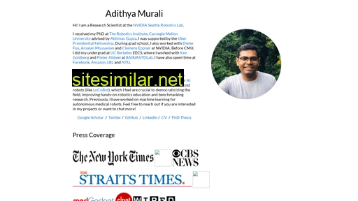 adithyamurali.com alternative sites