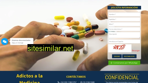 adictosalamedicina.com alternative sites