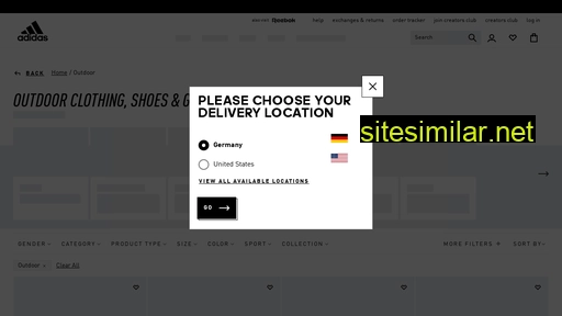 adidas.com alternative sites