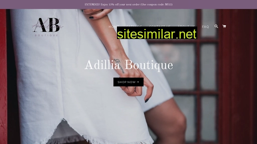 adilliaboutique.com alternative sites
