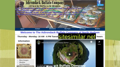 Adirondackbuffalocompany similar sites