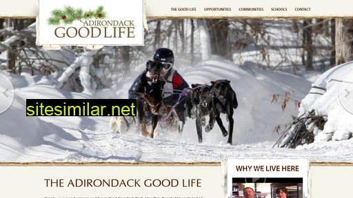 adirondackgoodlife.com alternative sites
