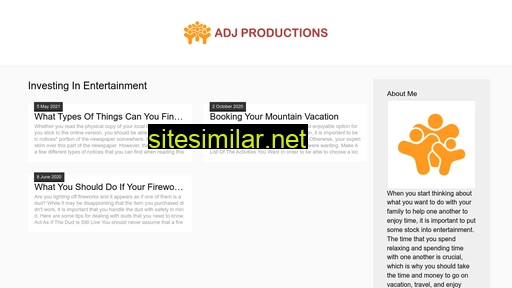 adjproductions.com alternative sites