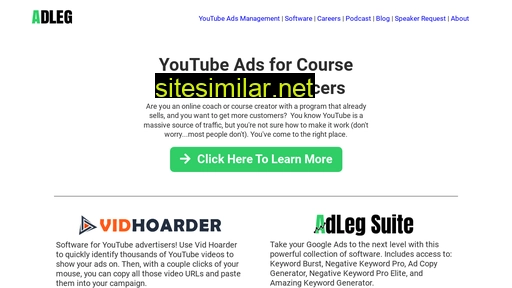 adleg.com alternative sites