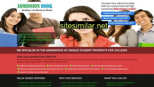 admissionbook.com alternative sites