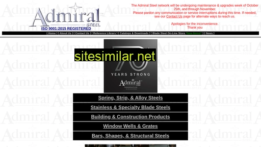 admiralsteel.com alternative sites
