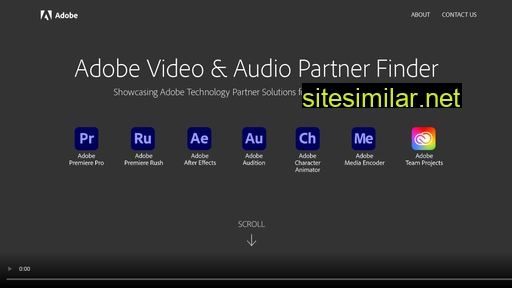 Adobe-video-partner-finder similar sites