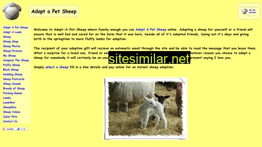 adopt-a-pet-sheep.com alternative sites