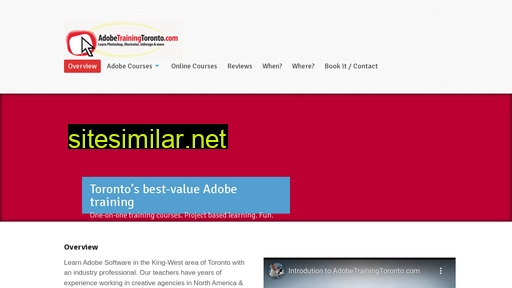 Adobetrainingtoronto similar sites