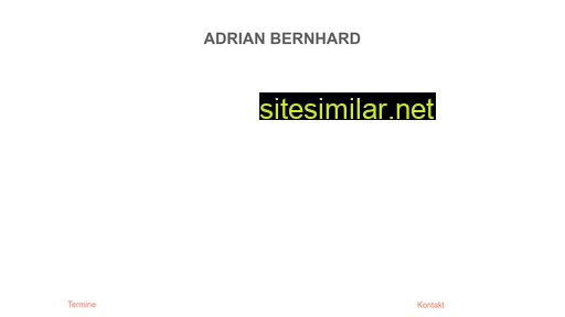 Adrianbernhard similar sites
