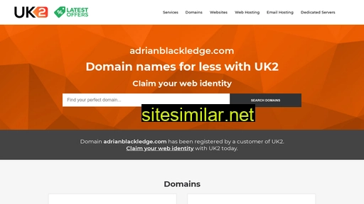 adrianblackledge.com alternative sites