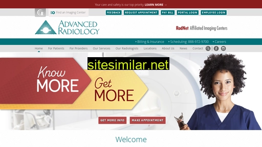 advancedradiology.com alternative sites