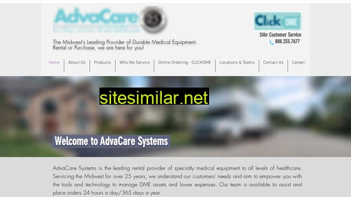 Advacaresystems similar sites