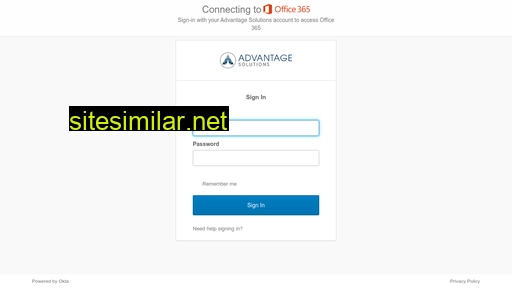 advantagesolutions.okta.com alternative sites