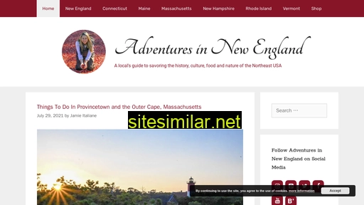 adventuresinnewengland.com alternative sites