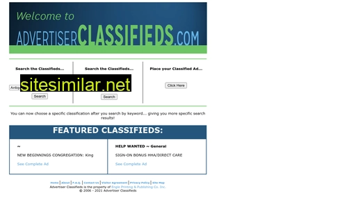 advertiserclassifieds.com alternative sites