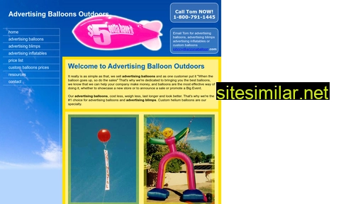 advertisingballoonoutdoors.com alternative sites