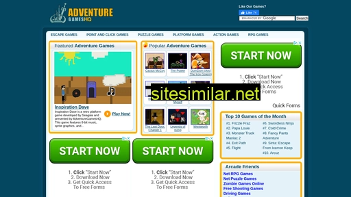 adventuregameshq.com alternative sites
