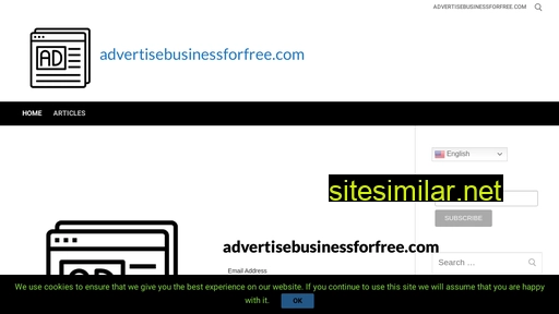 Advertisebusinessforfree similar sites