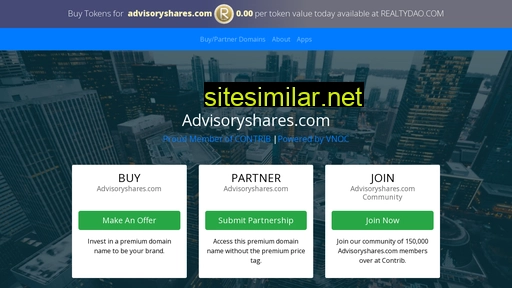 advisoryshares.com alternative sites