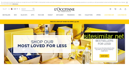 ae.loccitane.com alternative sites