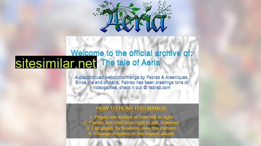 aeria-comic.com alternative sites