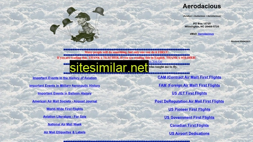 aerodacious.com alternative sites