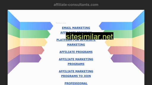affiliate-consultants.com alternative sites
