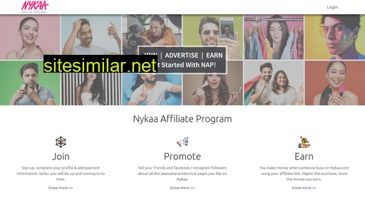 affiliate.nykaa.com alternative sites