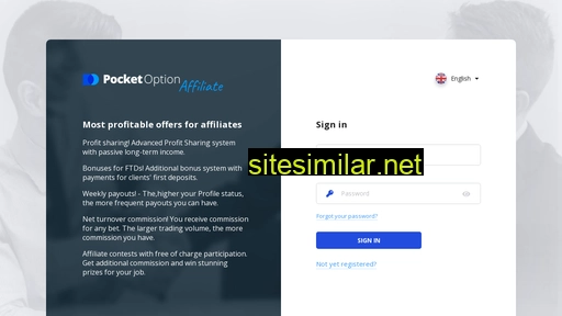 affiliate.pocketoption.com alternative sites