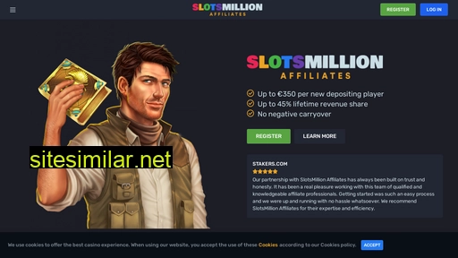 affiliates.slotsmillion.com alternative sites