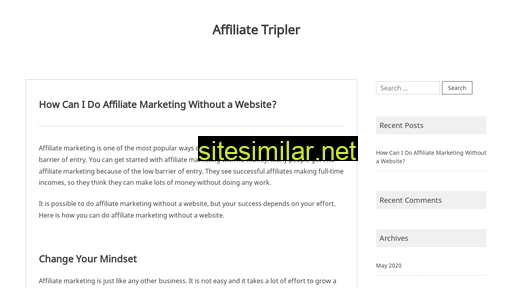 affiliatetripler.com alternative sites