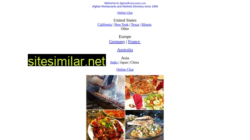 afghanrestaurants.com alternative sites