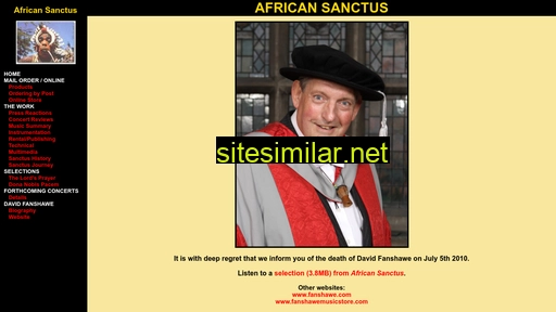 africansanctus.com alternative sites