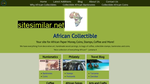 Africancollectible similar sites