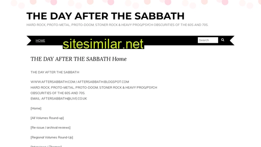 aftersabbath.com alternative sites