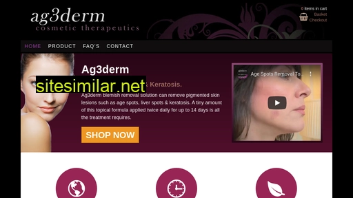 ag3derm.com alternative sites