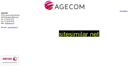 Agecom-compteurs similar sites