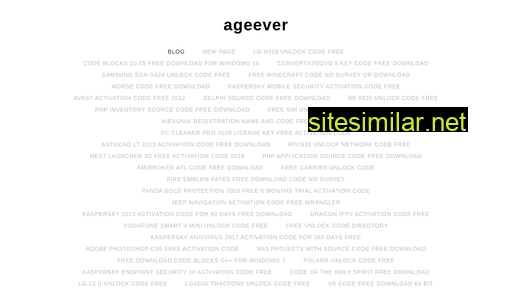 ageever681.weebly.com alternative sites