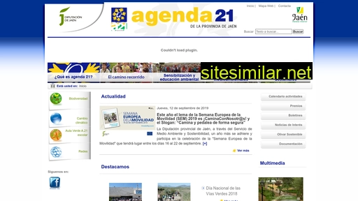 agenda21jaen.com alternative sites
