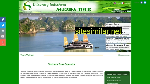 Agendatourvietnam similar sites