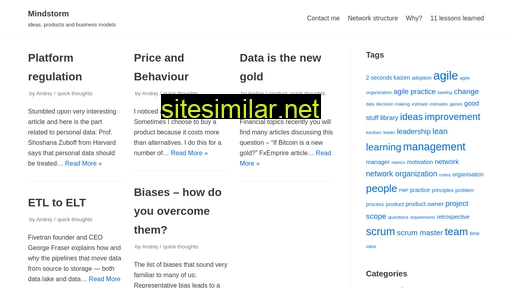 agilemindstorm.com alternative sites