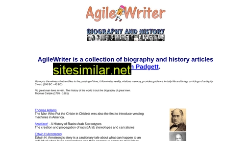 agilewriter.com alternative sites