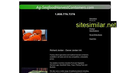 ag-seafoodharvestcontainers.com alternative sites