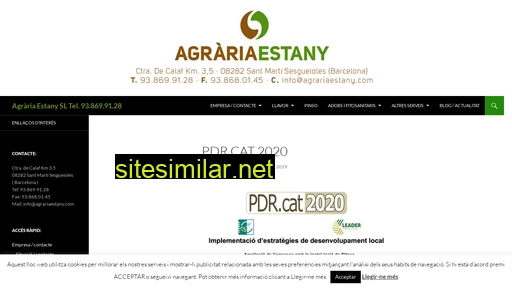 agrariaestany.com alternative sites