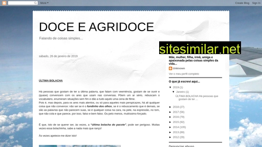 agridoceedoce.blogspot.com alternative sites